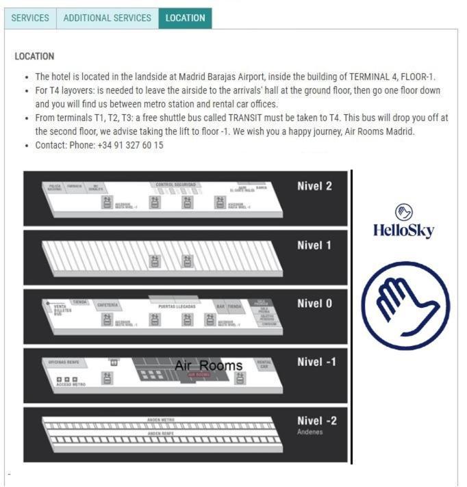 Hellosky Air Rooms Madrid Exterior photo